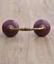 Dark Maroon Colored Cabinet Pull