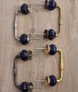Blue Pull and Golden design