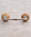 Light Brown Ceramic Drawer Cabinet Pull