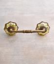 Unique Gold Metallic Glass Kitchen Cabinet Pull