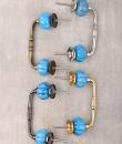 Turquoise Melon Cabinet Dresser Pull
