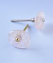 Square Shape White Agate Natural Furniture Knobs