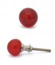 BPGK-105-Red Glass Magic Crystal Ball Style Knob