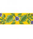 Blue saiding flower and Lime Green leaf with Yellow base Tile (2x6)