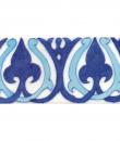 Turquoise and Blue Colored Tile