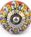 Multicolour Colour Ceramic Knob