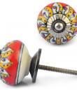 Multicolour Colour Ceramic Knob