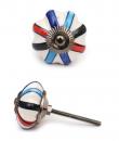 KPS-4458 - White knob and Red,Black and Sky Blue knobs