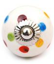 KPS-4579 Colored Polka-Dots Cabinet Knob