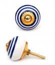 KPS-4606 - White and Blue Colored knob