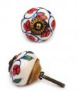 KPS-4619 - Red Design and White knob