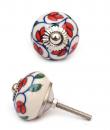 KPS-4619 - Red Design and White knob