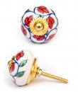 KPS-4619 - Red Design and White knob