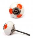 KPS-4641 - Orange sun with White base knob