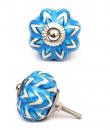 KPS-4652 - Turquoise color design with White base knob