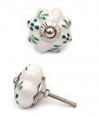 KPS-4656 - Lime green design with White base knob