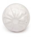 KPS-9008 - White Flower Embossed Cabinet Knob