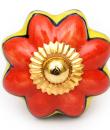 KPS-9019 - Red and Yellow Ceramic knob