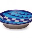 Turquoise and Blue Color design Plate 5"