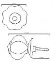 BPCK-006  Cabinet Knob-Outline