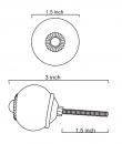 BPCK-068 Cabinet Knob-Outline