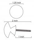 Brass knob-AAH-020-Small